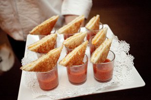 mini grilled cheese and tomato soup